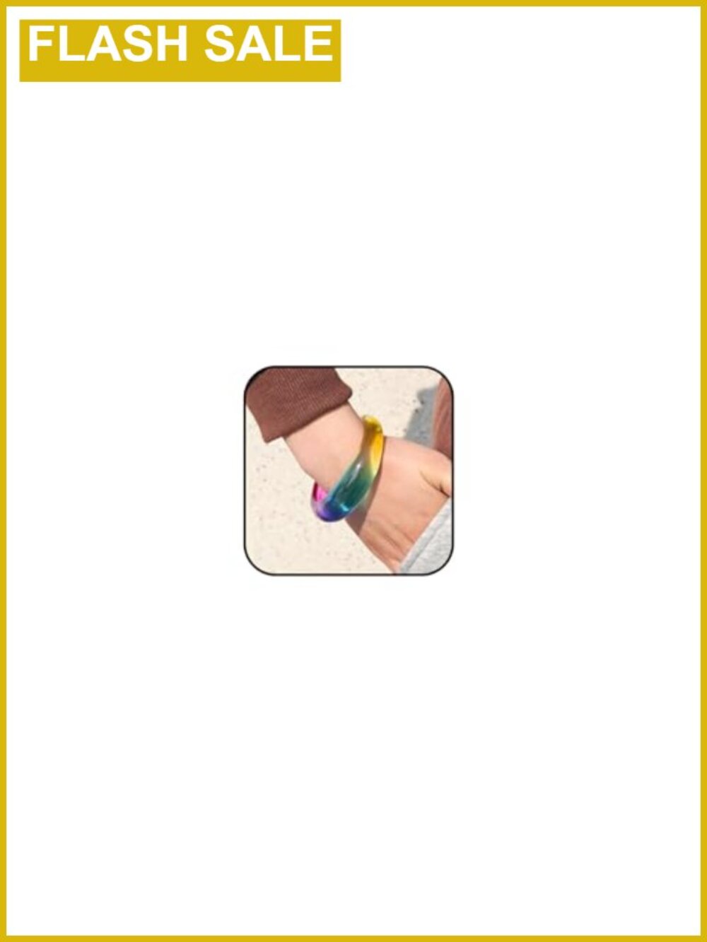 Chunky Acrylic Bangle Bracelet Women Retro Cuff Statement Jewelry